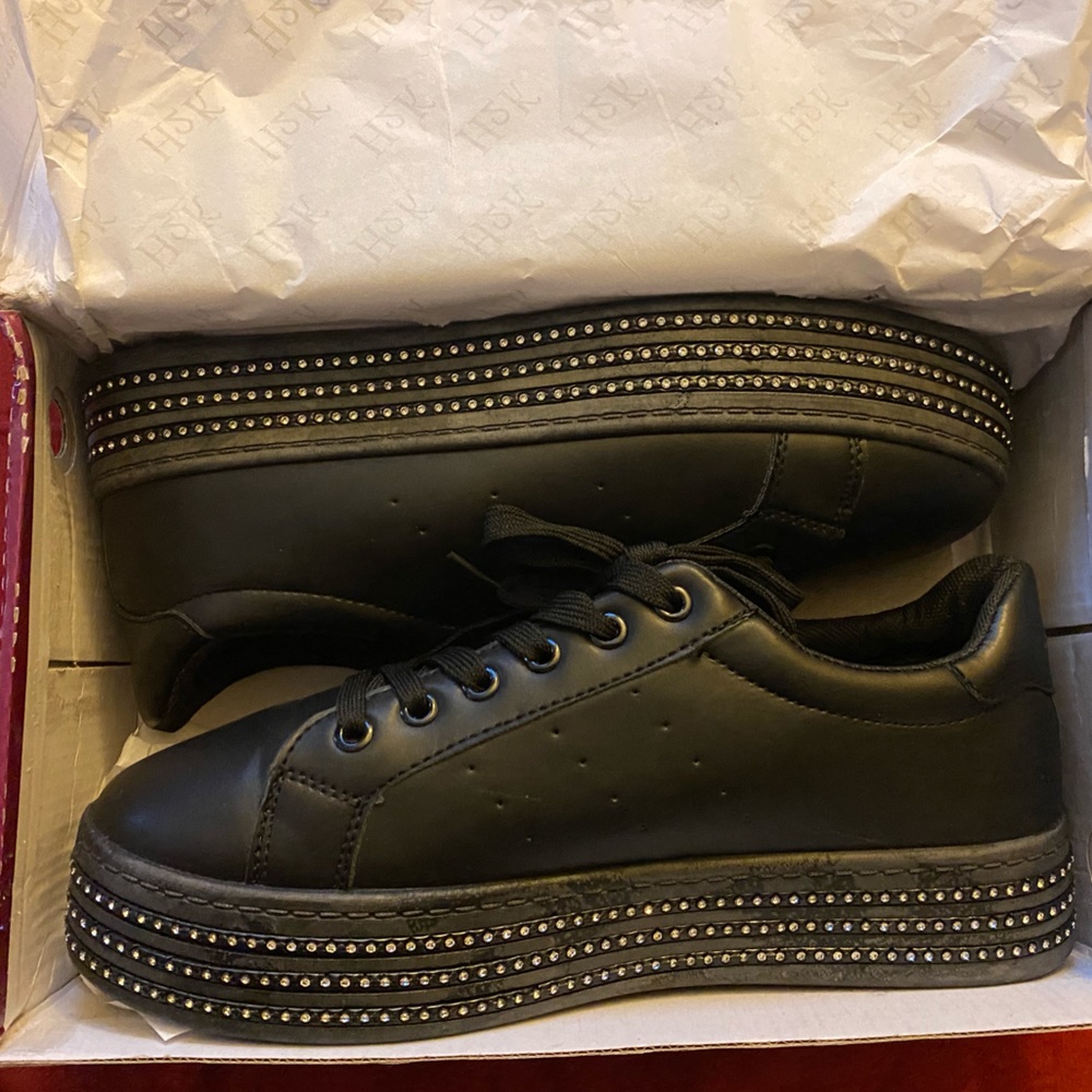 Sparkling shoes